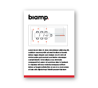 Biamp Plenum Box 12x12 Data Sheet